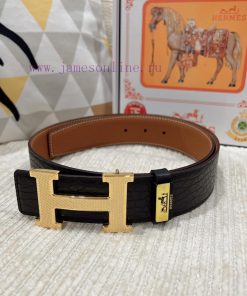 Hermes Hermès Material: Leather Belt with 100% Head Layer. The leather belt is guaranteed to pcwrger4