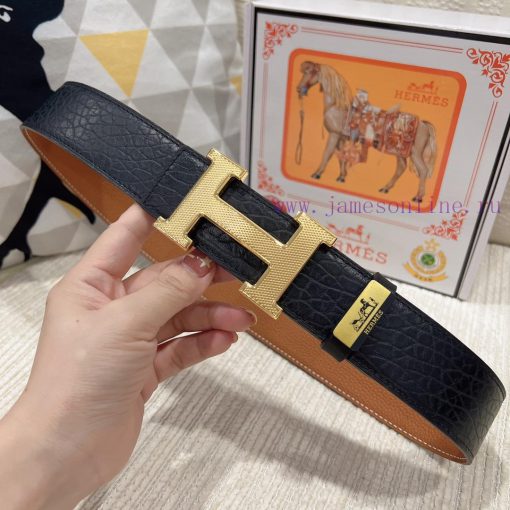 Hermes Hermès Material: Leather Belt with 100% Head Layer. The leather belt is guaranteed to z0sm3jt9 - Image 7