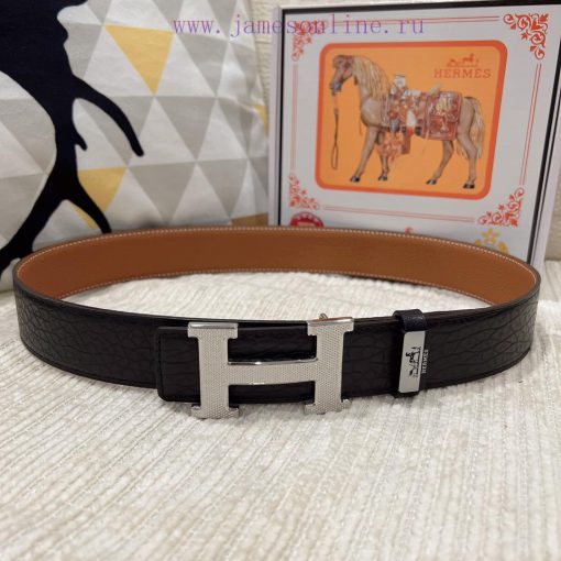 Hermes Hermès Material: Leather Belt with 100% Head Layer. The leather belt is guaranteed to ecqzkc3l - Image 3