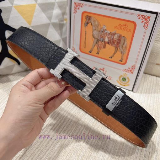 Hermes Hermès Material: Leather Belt with 100% Head Layer. The leather belt is guaranteed to ecqzkc3l - Image 4