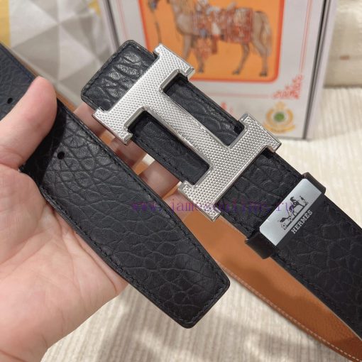 Hermes Hermès Material: Leather Belt with 100% Head Layer. The leather belt is guaranteed to ecqzkc3l - Image 7