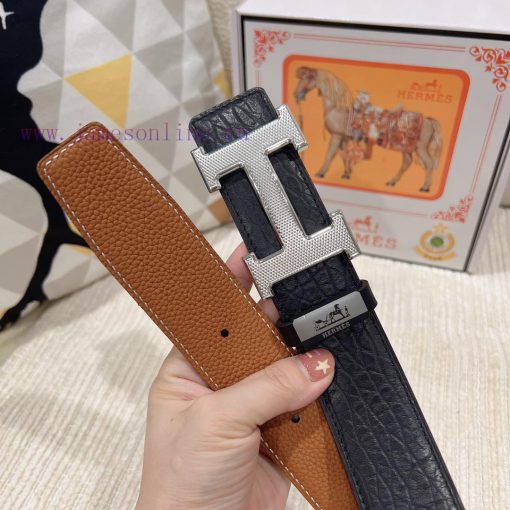 Hermes Hermès Material: Leather Belt with 100% Head Layer. The leather belt is guaranteed to ecqzkc3l - Image 9
