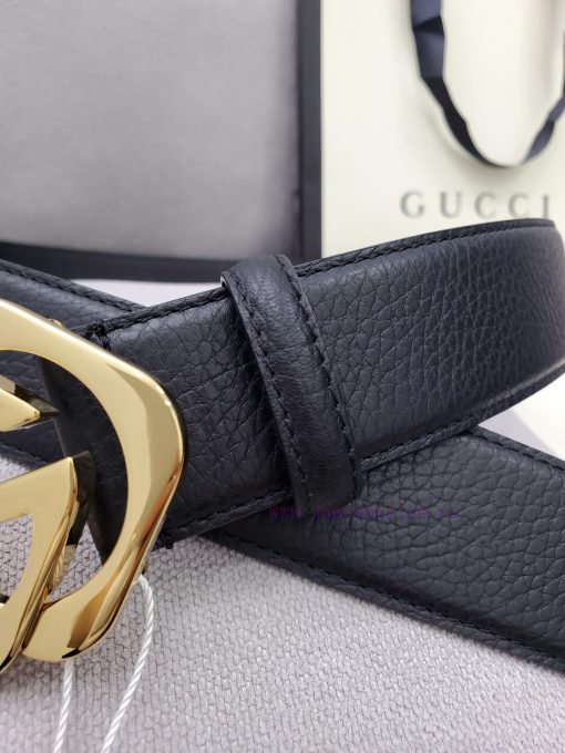 Comes with a complete set of Gucci synchronous genuine waist belts, 4.0cm imported original kwydhz84 - Image 7