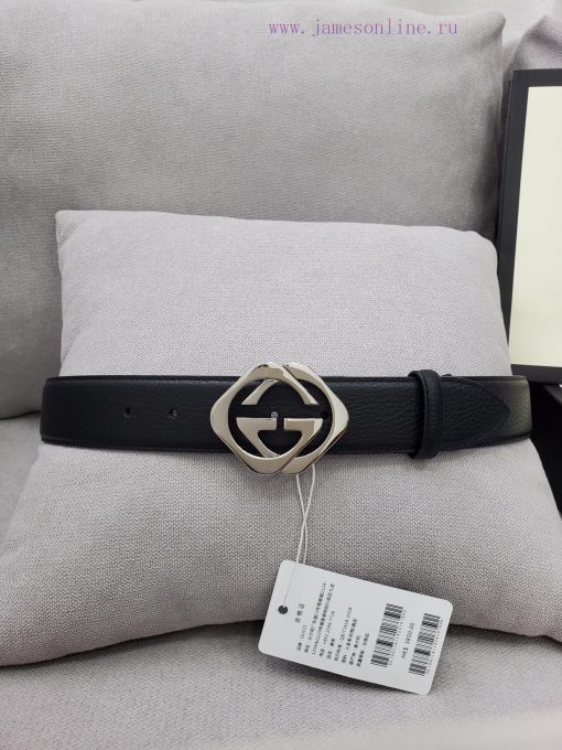 Comes with a complete set of Gucci synchronous genuine waist belts, 4.0cm imported original s1cqv5d5 - Image 7
