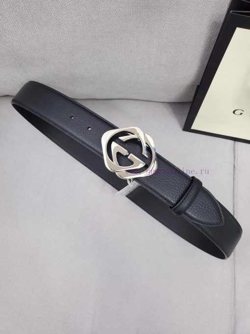 Comes with a complete set of Gucci synchronous genuine waist belts, 4.0cm imported original s1cqv5d5 - Image 8