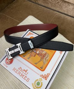 Hermes Hermès CMaterial: Leather Belt with 100% Head Layer. The leather belt is guaranteed t zc4gefmz