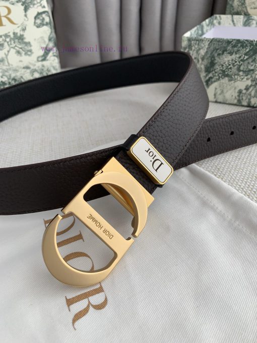 Dior Dior.️Buckle, original classic buckle, photographed in real life, top layer cowhideThe 26755ac2 - Image 8