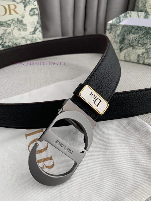 Dior Dior.️Buckle, original classic buckle, photographed in real life, top layer cowhideThe mcsqz2gg - Image 8
