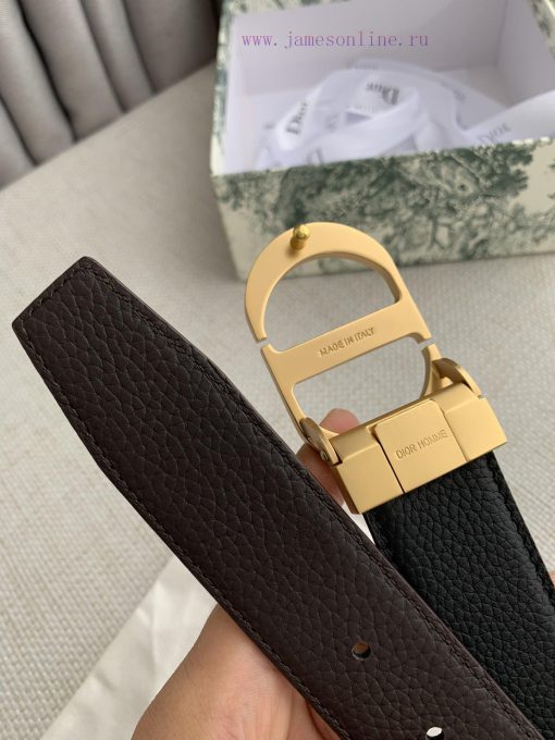 Dior Dior.️Buckle, original classic buckle, photographed in real life, top layer cowhideThe 26755ac2 - Image 9