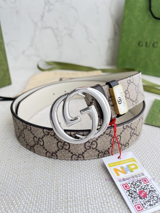 Gucci Gucci Belt ️ BeltHanging buckle, pure steel material buckle head, top layer cowhide, p axabofoy - Image 6