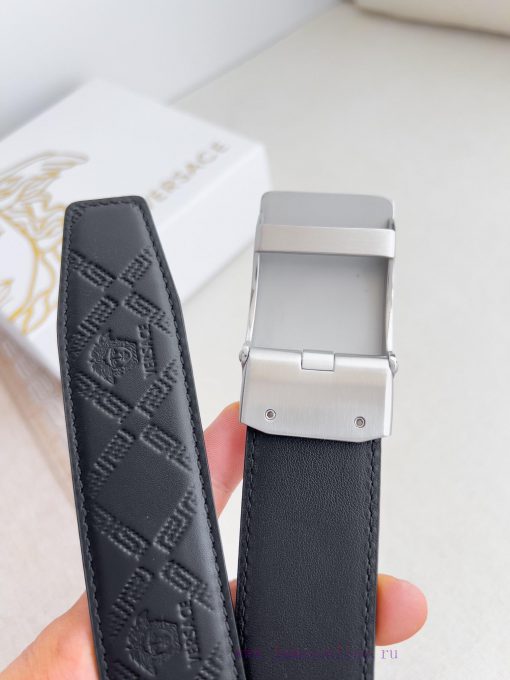 Versace Versace. ️ Belt and belt automatic beltAutomatic belt, classic head buckle made of p ndqs295o - Image 6