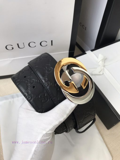 Comes with a complete gift boxGucci genuine model, this belt has GG original pattern on one zg75u94u - Image 3