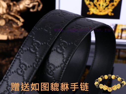Belt Gucci GucciBelt recognition, complimentary punchThe material is 100% top layer cowhide, skwk6g75 - Image 9