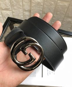 Gucci double-sided cowhide crystal strap Exquisite workmanship and excellent hand feel Match pjmv1rvq