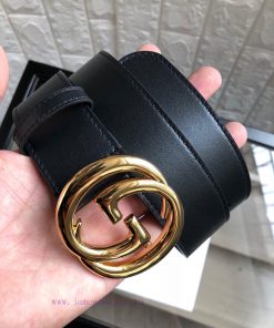 Gucci double-sided cowhide crystal strap Exquisite workmanship and excellent hand feel Match 0cwje06d