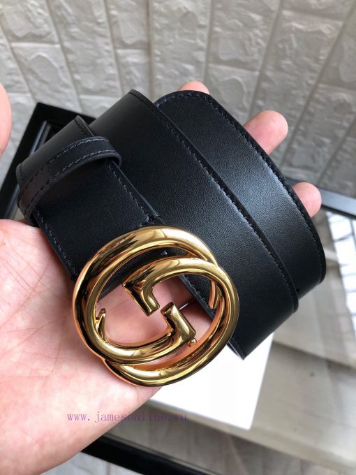 Gucci double-sided cowhide crystal strap Exquisite workmanship and excellent hand feel Match 0cwje06d