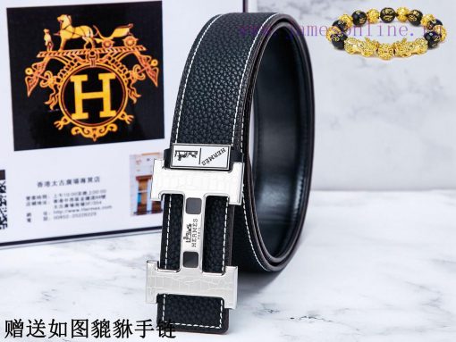Belts from Herm è s Her...The waistband is made of 100% cowhide, ensuring that the genuine l h31r7upm