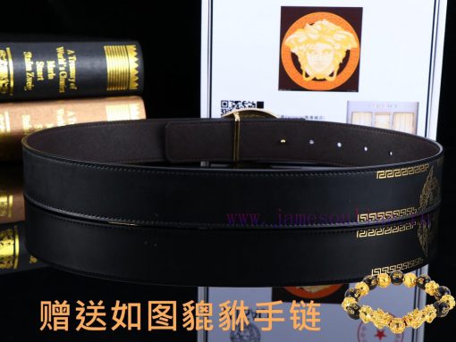 Belt Versace Ver…The waist belt is made of 100% cowhide, ensuring that the genuine leather i xdvpnfnm - Image 9