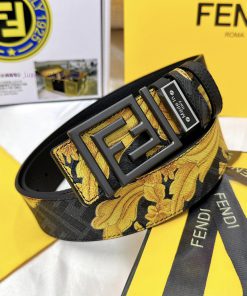 Belt FENDI Fendi ReproductionThe waistband is made of 100% cowhide, ensuring a double-layer 4ovp39wl