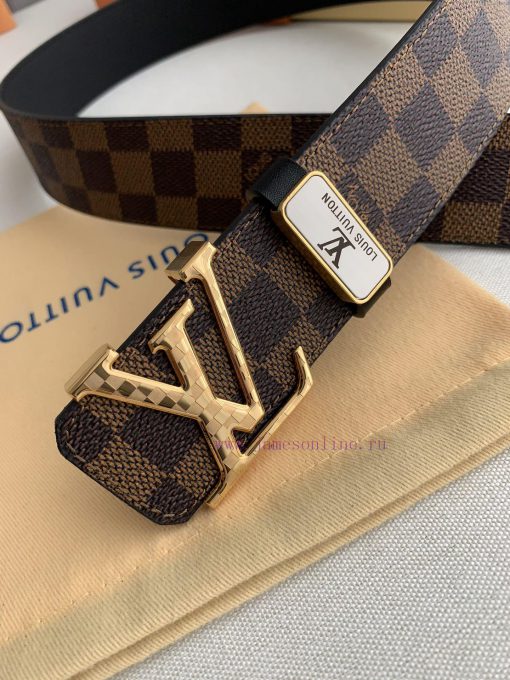 LV... Louis Vuitton ️Hanging buckle, intricately carved patterned steel buckle, photographed 4p30ngf0 - Image 8