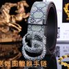 Belt Gucci GucciBelt recognition, complimentary punchThe material is 100% top layer cowhide, ftwv25cw