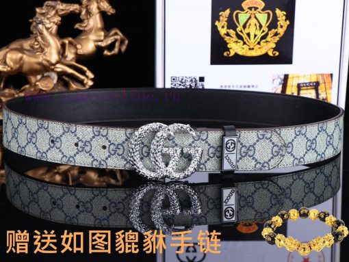 Belt Gucci GucciBelt recognition, complimentary punchThe material is 100% top layer cowhide, ftwv25cw - Image 5