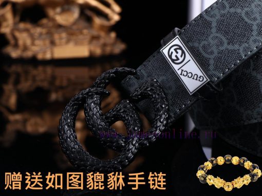 Belt Gucci GucciBelt recognition, complimentary punchThe material is 100% top layer cowhide, 2v4k575i - Image 7