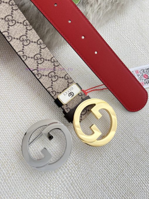 Gucci Gucci Belt ️ BeltHanging buckle, pure copper material buckle head, top layer cowhide, dfo4aeun - Image 7