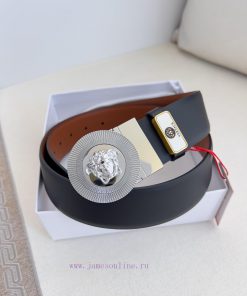 Versace. Versace Belt and BeltsHanging buckle, classic human head made of pure copper materi pg735xge