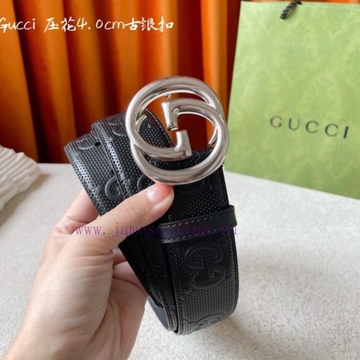 Gucci classic style imported factory embossed calf leather with original plain weave bottom q197ztku - Image 4