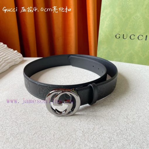 Gucci classic style imported factory embossed calf leather with original plain weave bottom 2wlyuqig - Image 3