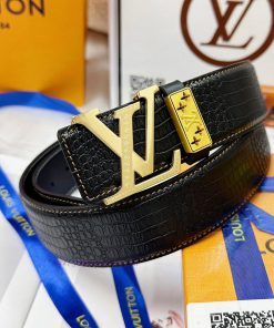 Belt LV Louis Vuitton Top Remakes-The belt is made of 100% imported original cowhide, ensuri l27ay5ul