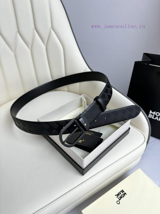 Montblanc MontblancThe full set is 3.5cm wide and features a premium leather buckle for free x6dbmpqx - Image 4