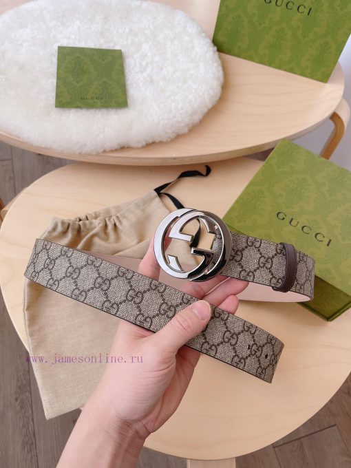 Comes with a complete gift boxGUCCI, A GG highest canvas strap completed chain G buckleBlack 589o43ga - Image 4
