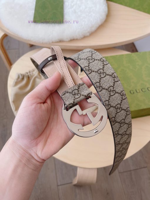 Comes with a complete gift boxGUCCI, A GG highest canvas strap completed chain G buckleBlack 8or67a0u - Image 6