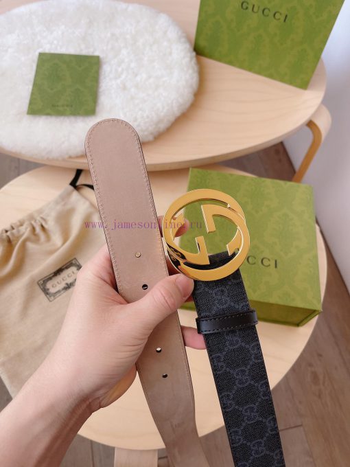 Comes with a complete gift boxGUCCI, A GG highest canvas strap completed chain G buckleBlack c9glu6o2 - Image 3