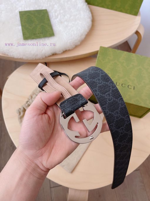 Comes with a complete gift boxGUCCI, A GG highest canvas strap completed chain G buckleBlack xaazyf2l - Image 6