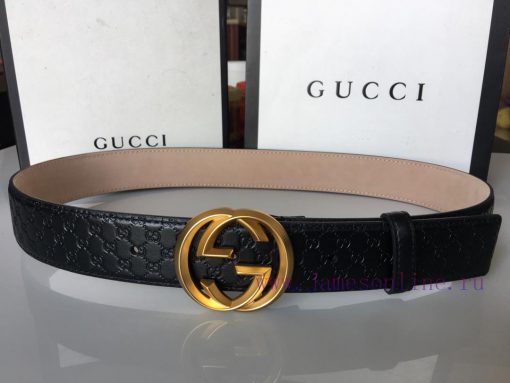 Comes with a complete set of boxesGucci 3.8cm, Double sided high-quality embossed surface, p j03led1g - Image 2