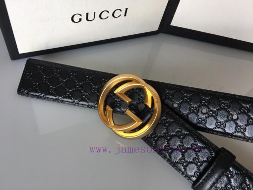 Comes with a complete set of boxesGucci 3.8cm, Double sided high-quality embossed surface, p j03led1g - Image 3
