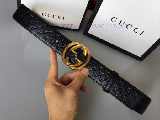 Comes with a complete set of boxesGucci 3.8cm, Double sided high-quality embossed surface, p j03led1g - Image 9