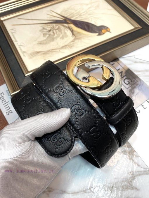 Gucci's top layer of cowhide is pressed onto the G surface, while the inner lining is a top 81qood0i - Image 3