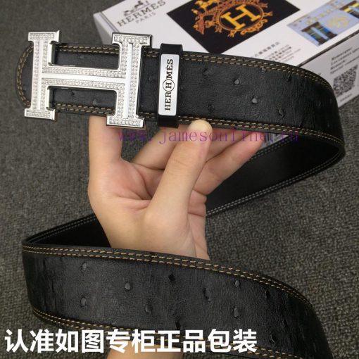 Hermes Hermes ostrich patternGrade: Italian imported 100% top layer cowhide, Hermes. Herm è 3sf1ydnl - Image 4