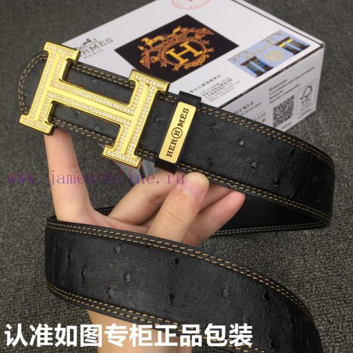 Hermes Hermes ostrich patternGrade: Italian imported 100% top layer cowhide, Hermes. Herm è 8ii7x1b6 - Image 4