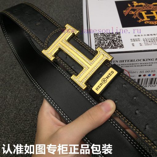 Hermes Hermes ostrich patternGrade: Italian imported 100% top layer cowhide, Hermes. Herm è 8ii7x1b6 - Image 8