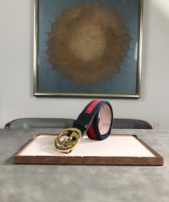 Comes with a complete set of GUCCI 4.0 red green fabric splicing leather black splicing code 7s5co2lo