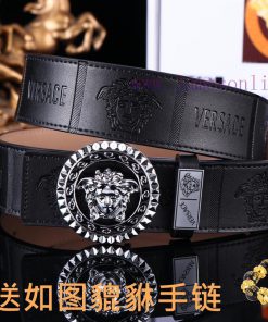Belt Versace Ver…️The waist belt is made of 100% cowhide, ensuring that the genuine leather 3strcaon