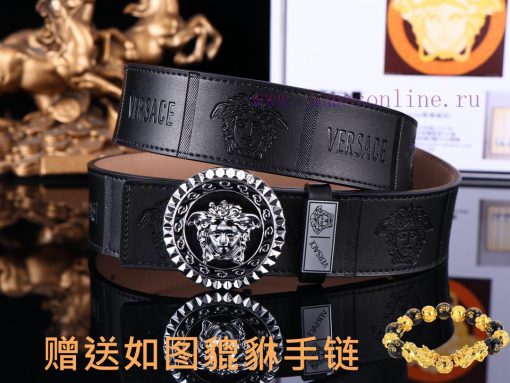 Belt Versace Ver…️The waist belt is made of 100% cowhide, ensuring that the genuine leather 3strcaon