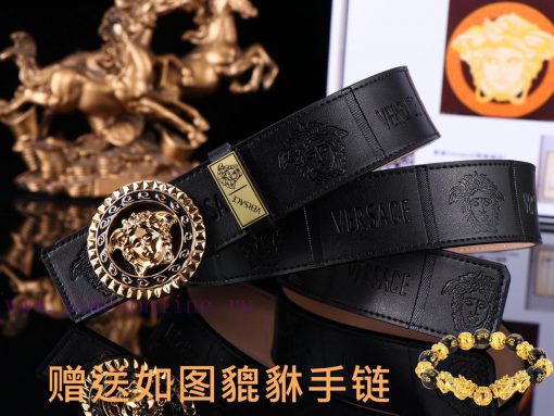 Belt Versace Ver…️The waist belt is made of 100% cowhide, ensuring that the genuine leather 6x2xhw6e - Image 3