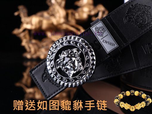 Belt Versace Ver…️The waist belt is made of 100% cowhide, ensuring that the genuine leather 3strcaon - Image 8