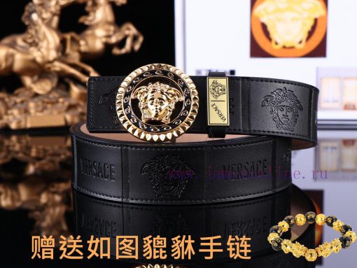 Belt Versace Ver…️The waist belt is made of 100% cowhide, ensuring that the genuine leather 6x2xhw6e - Image 5